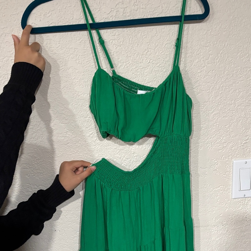 Hello Molly Vibrant Green dress - Picture 7 of 11